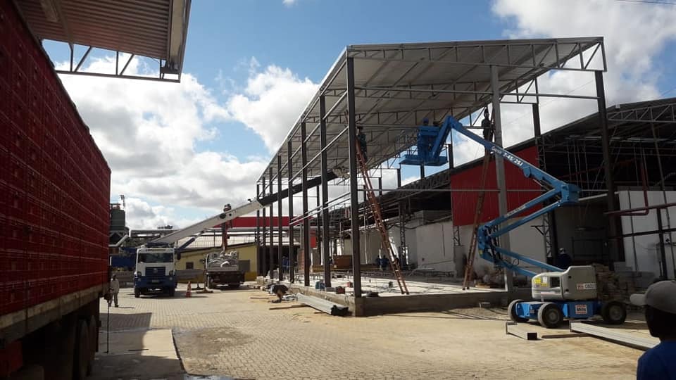 Ampliação da produção da pif Paf alimentos, etapa concluída.